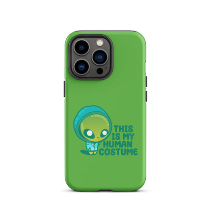 THIS IS MY HUMAN COSTUME - Tough Case for iPhone® - ChubbleGumLLC