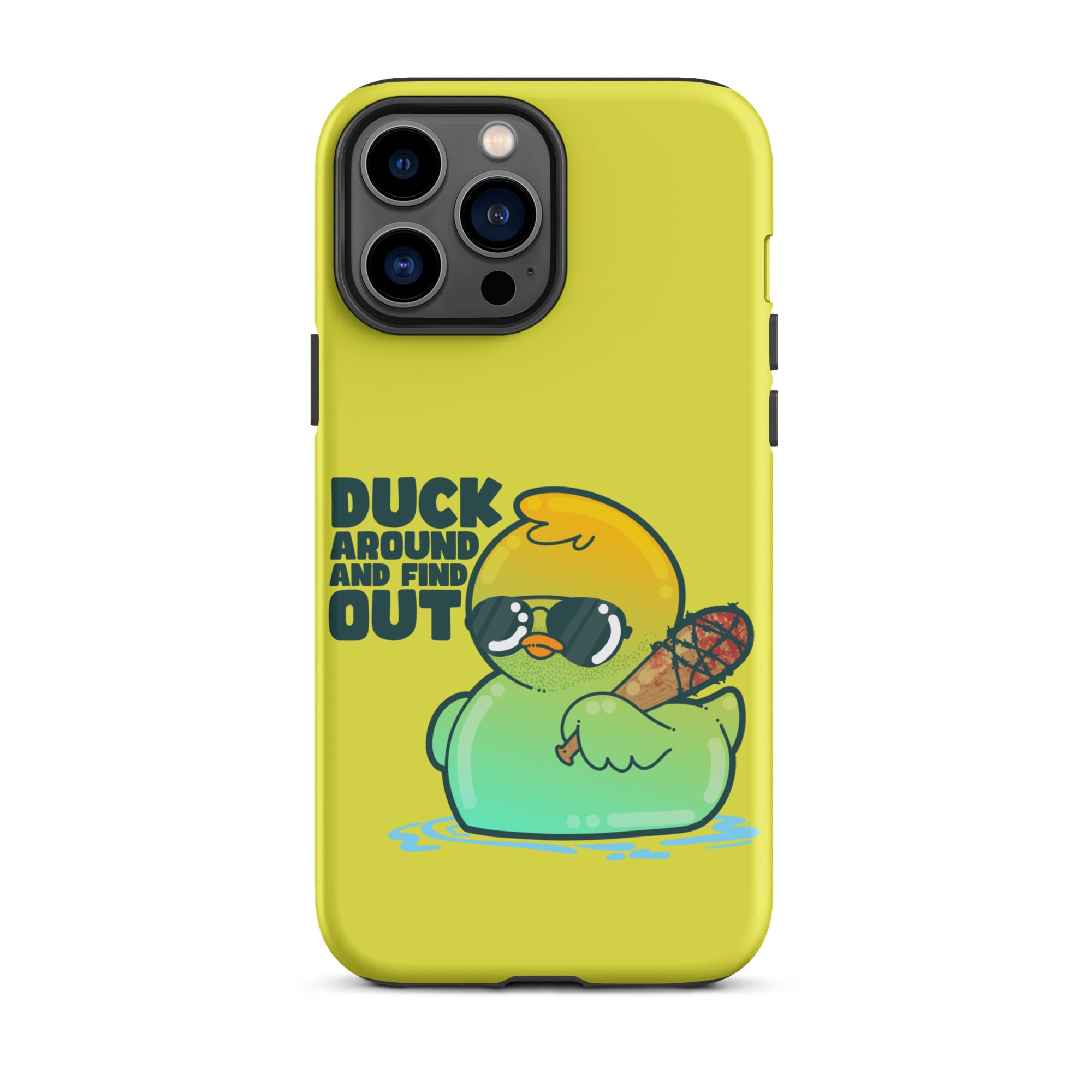 DUCK AROUND AND FIND OUT - Tough Case for iPhone® - ChubbleGumLLC