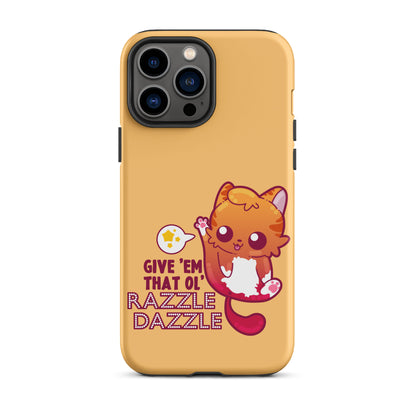 RAZZLE DAZZLE - Tough Case for iPhone® - ChubbleGumLLC