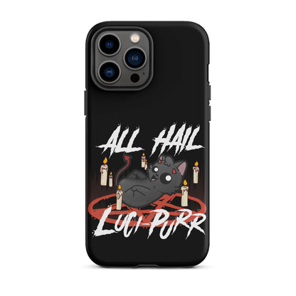 ALL HAIL LUCIPURR - Tough Case for iPhone® - ChubbleGumLLC