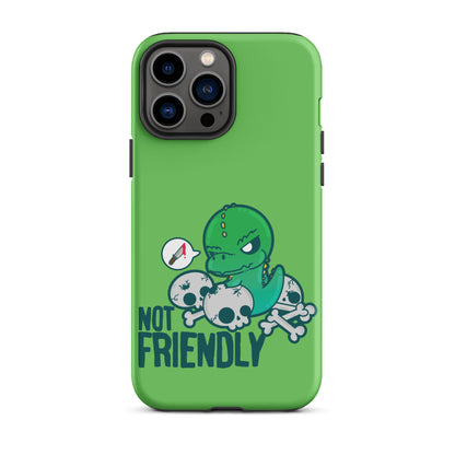 NOT FRIENDLY - Tough Case for iPhone® - ChubbleGumLLC