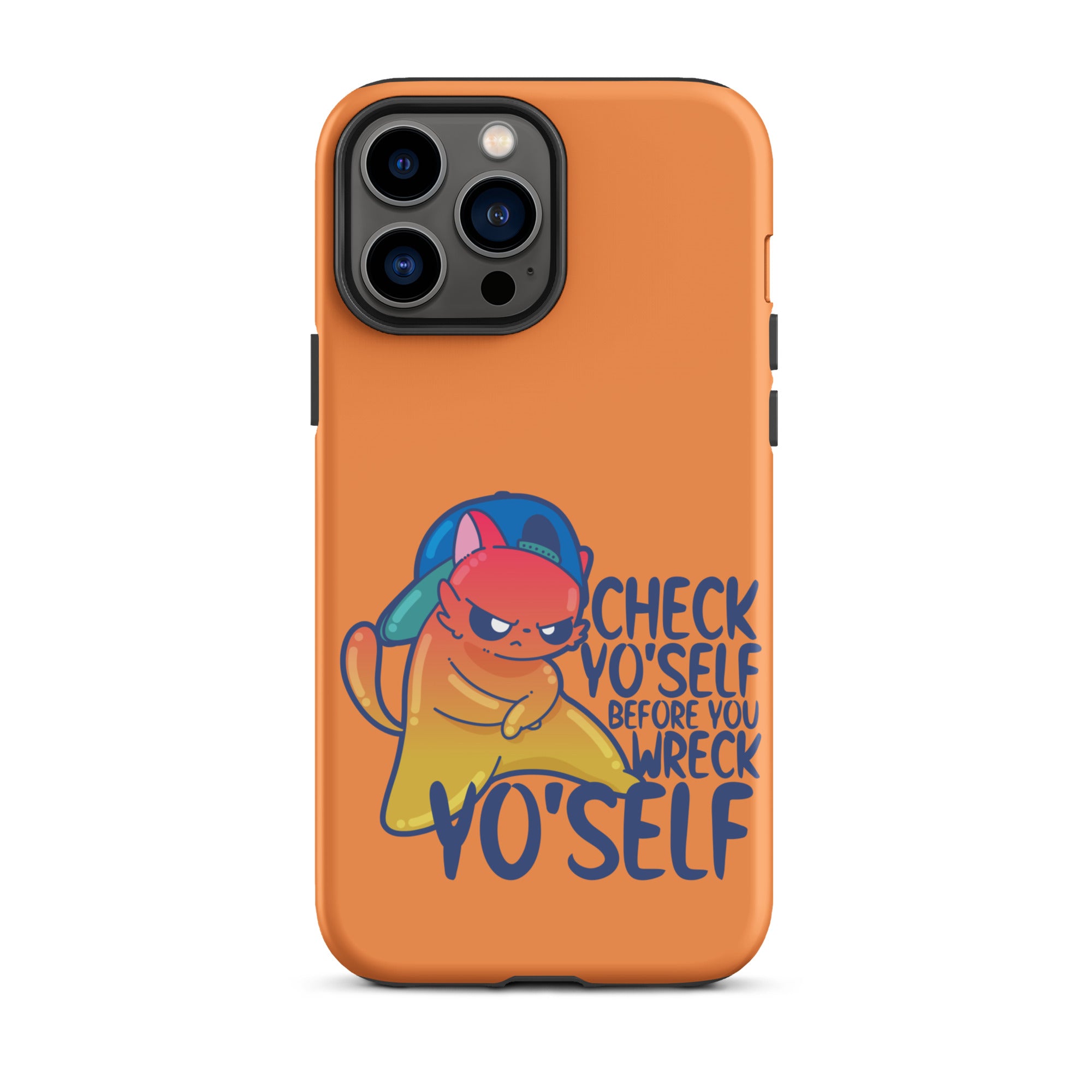 CHECK YOSELF - Tough Case for iPhone® - ChubbleGumLLC