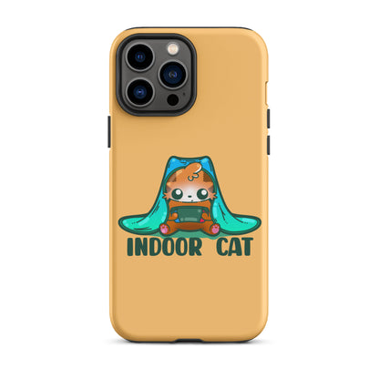 INDOOR CAT - Tough Case for iPhone® - ChubbleGumLLC