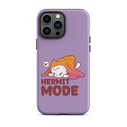 HERMIT MODE - Tough Case for iPhone® - ChubbleGumLLC