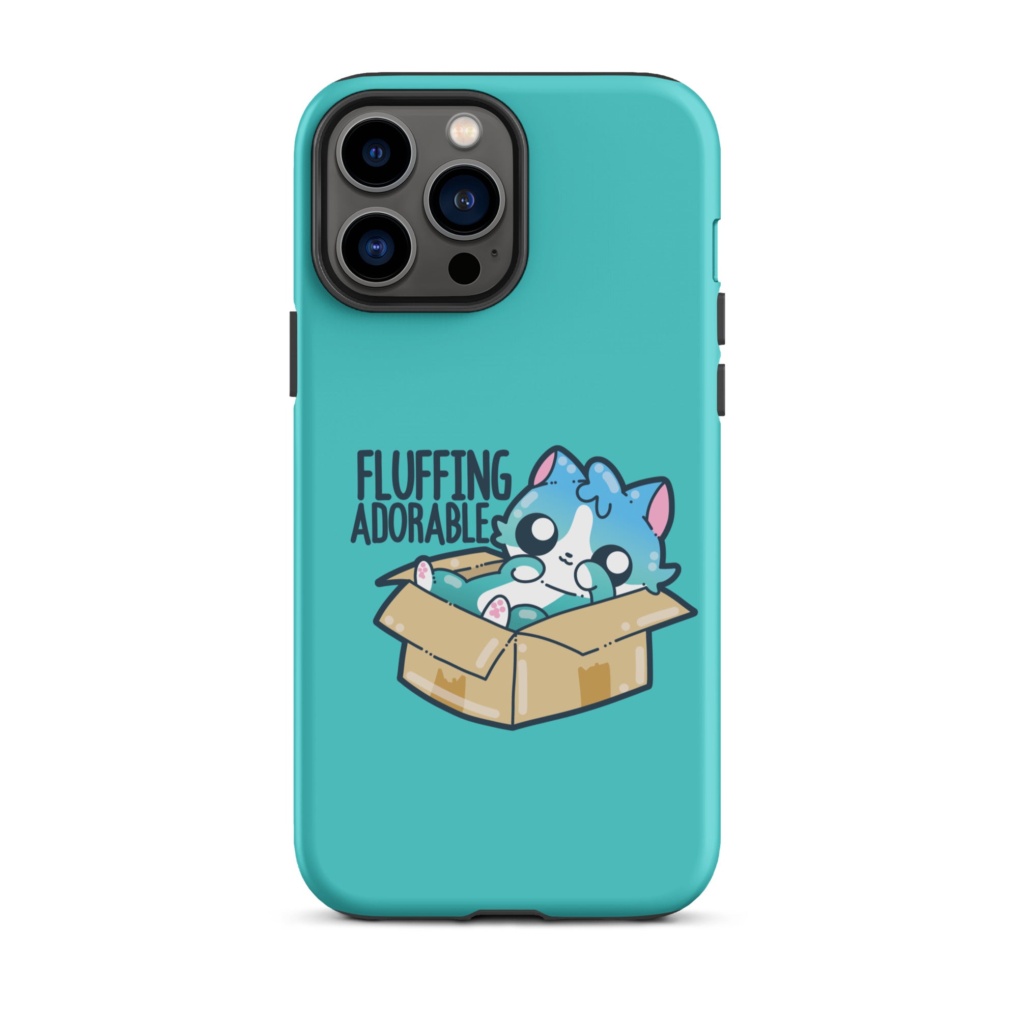 FLUFFING ADORABLE - Tough Case for iPhone® - ChubbleGumLLC