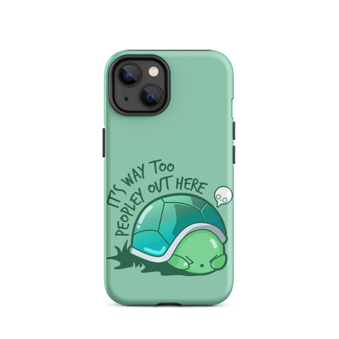WAY TOO PEOPLEY - Tough Case for iPhone® - ChubbleGumLLC