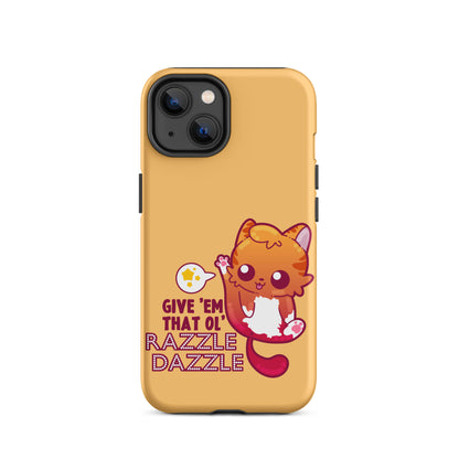 RAZZLE DAZZLE - Tough Case for iPhone® - ChubbleGumLLC