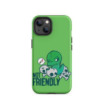 NOT FRIENDLY - Tough Case for iPhone® - ChubbleGumLLC