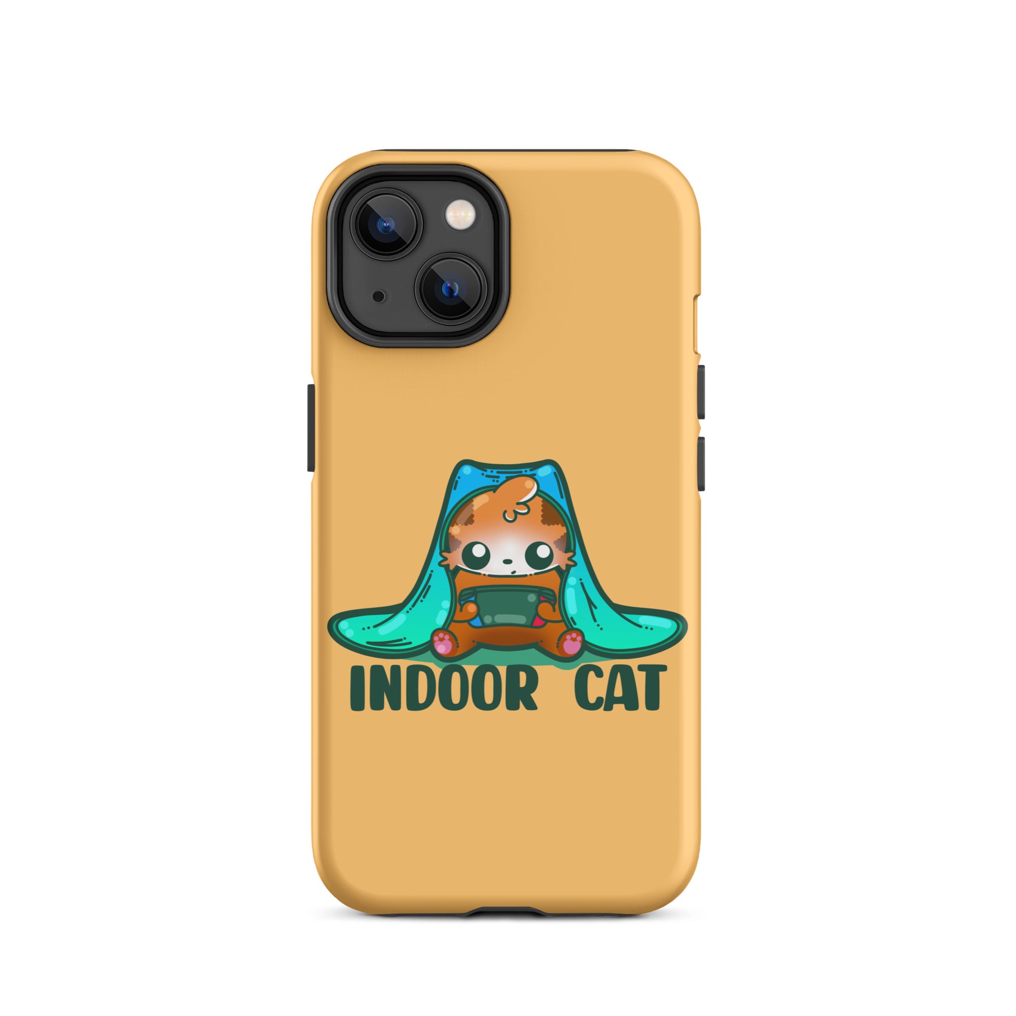 INDOOR CAT - Tough Case for iPhone® - ChubbleGumLLC