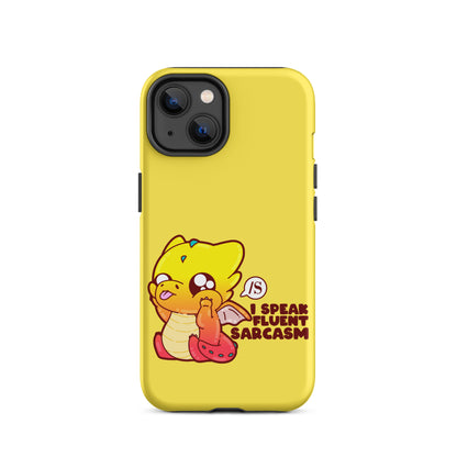 I SPEAK FLUENT SARCASM - Tough Case for iPhone® - ChubbleGumLLC