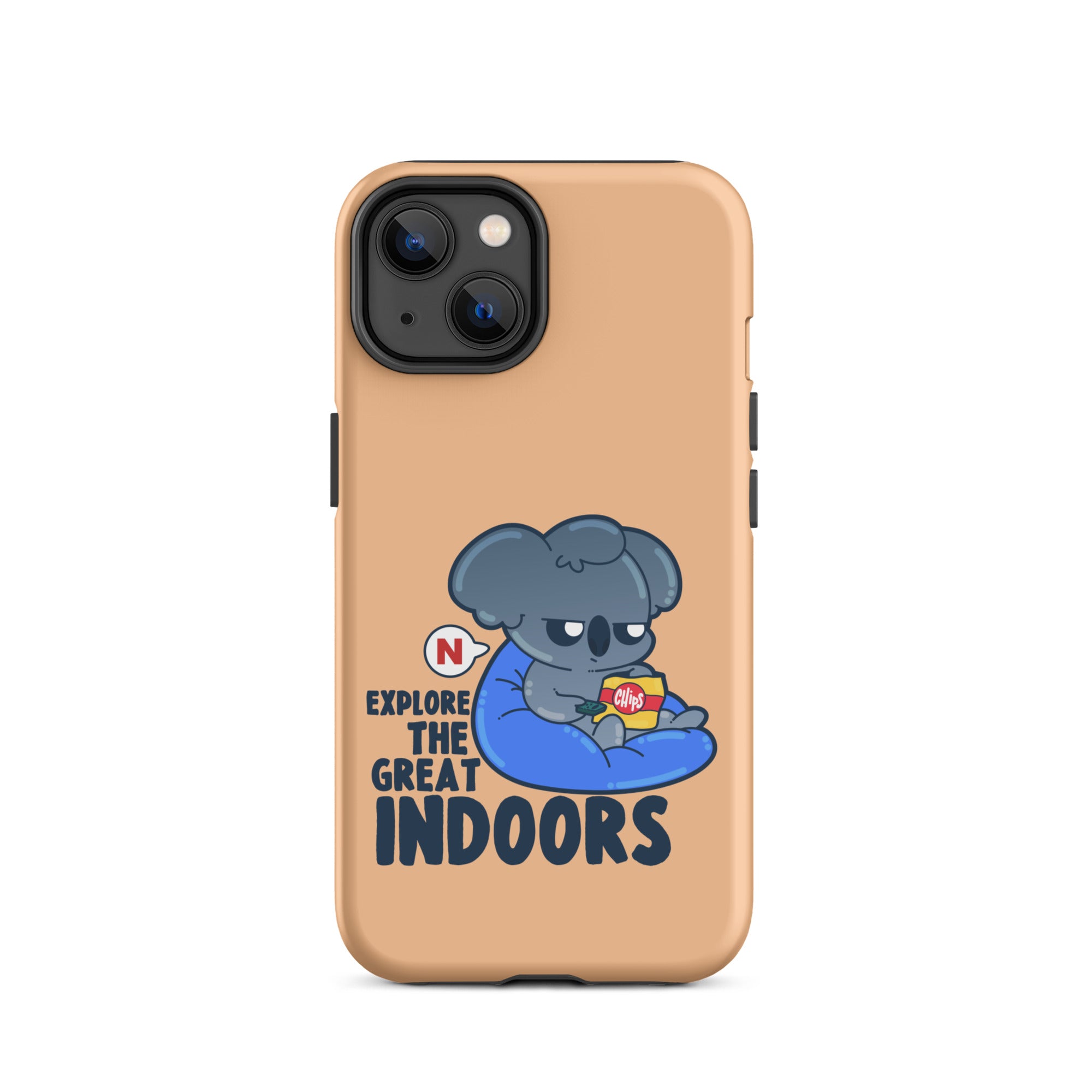 EXPLORE THE GREAT INDOORS - Tough Case for iPhone® - ChubbleGumLLC