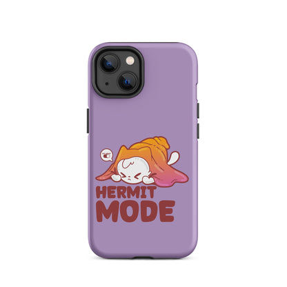 HERMIT MODE - Tough Case for iPhone® - ChubbleGumLLC