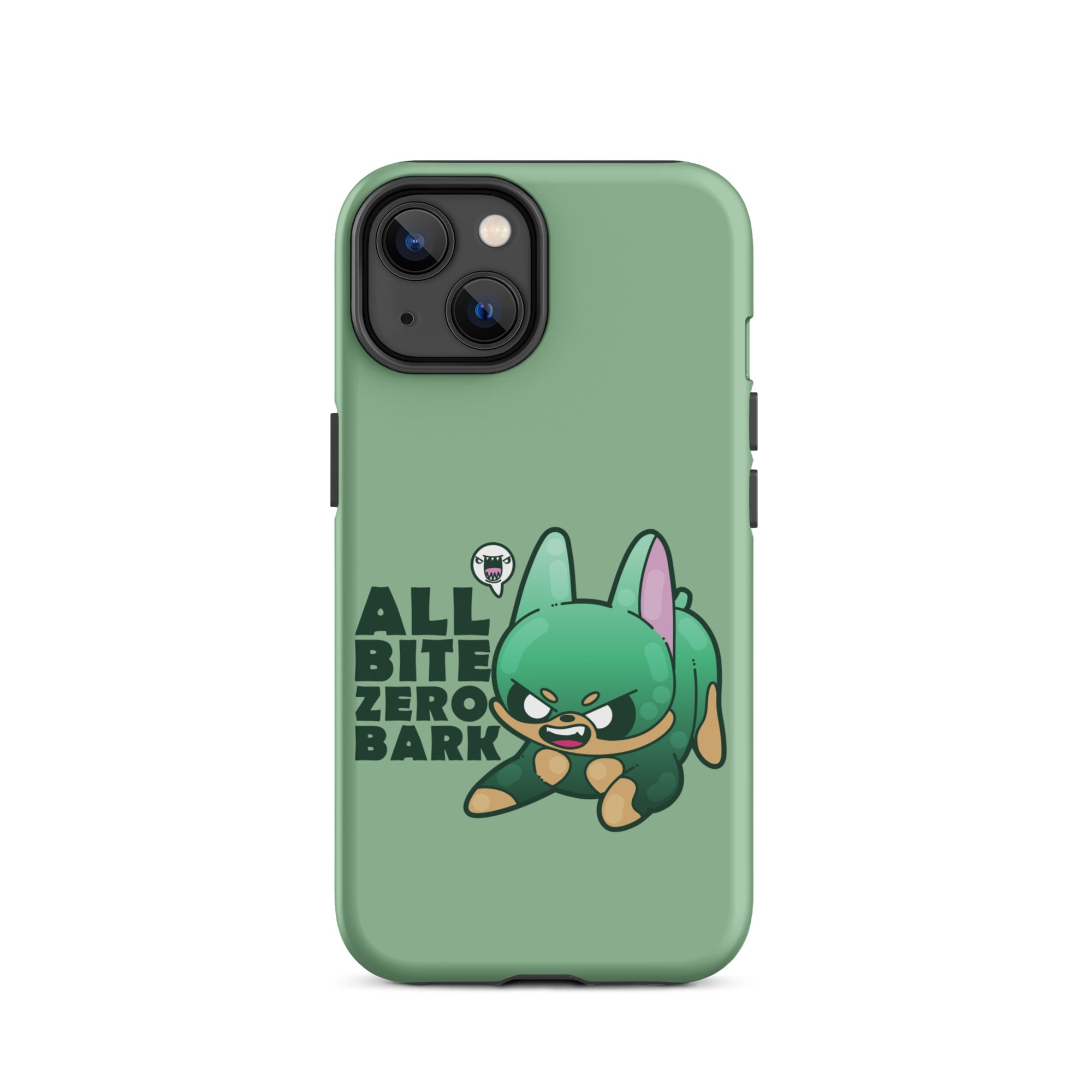 ALL BITE ZERO BARK - Tough Case for iPhone® - ChubbleGumLLC