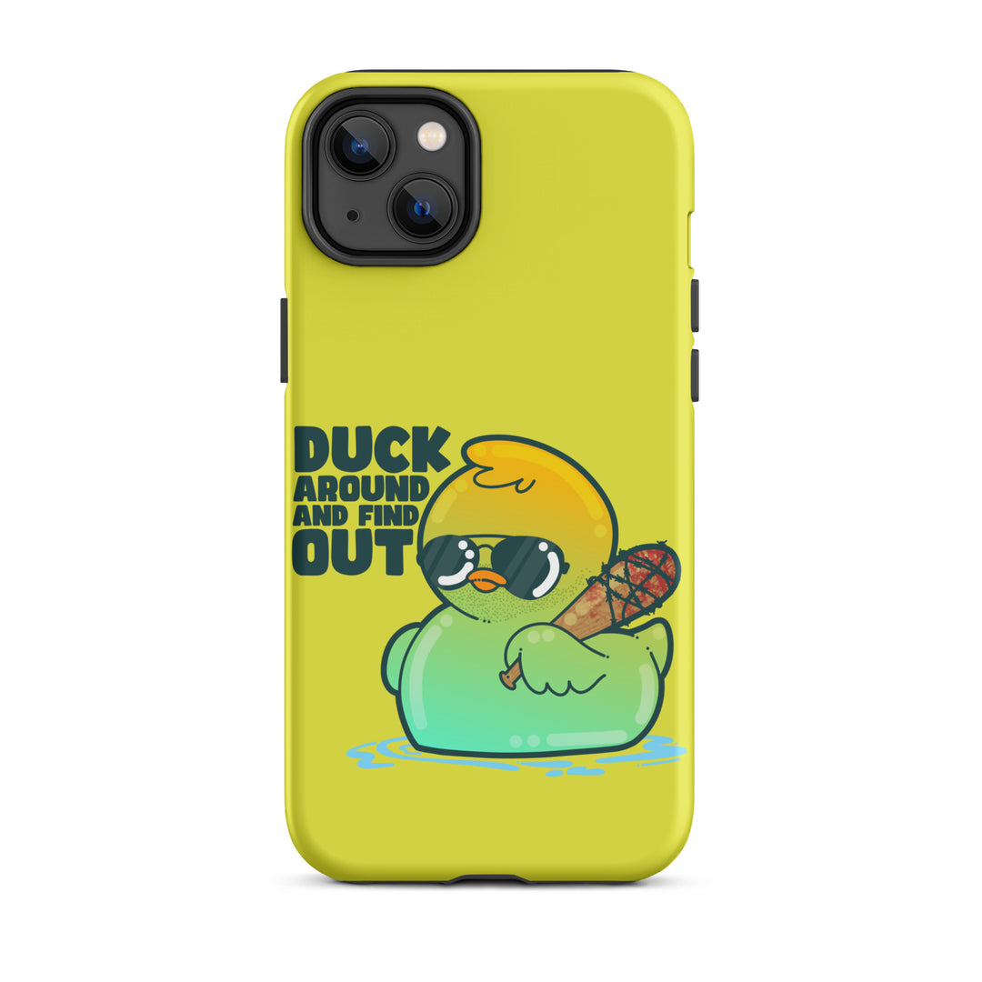 DUCK AROUND AND FIND OUT - Tough Case for iPhone® - ChubbleGumLLC