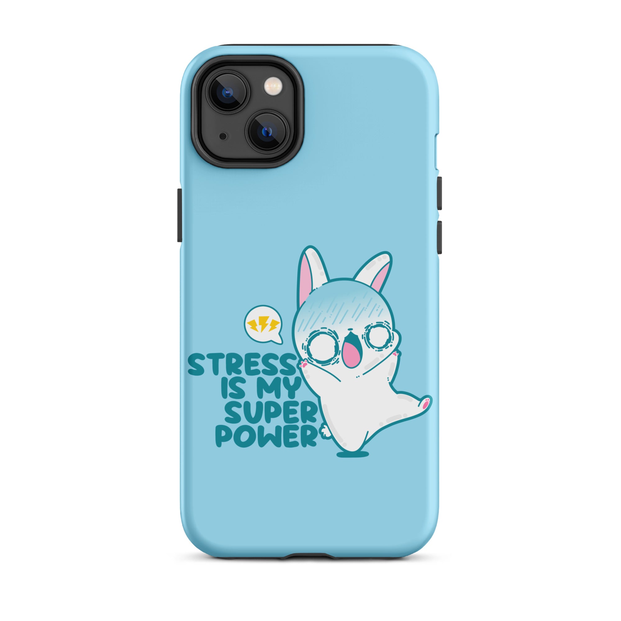 STRESS IS MY SUPERPOWER - Tough Case for iPhone® - ChubbleGumLLC