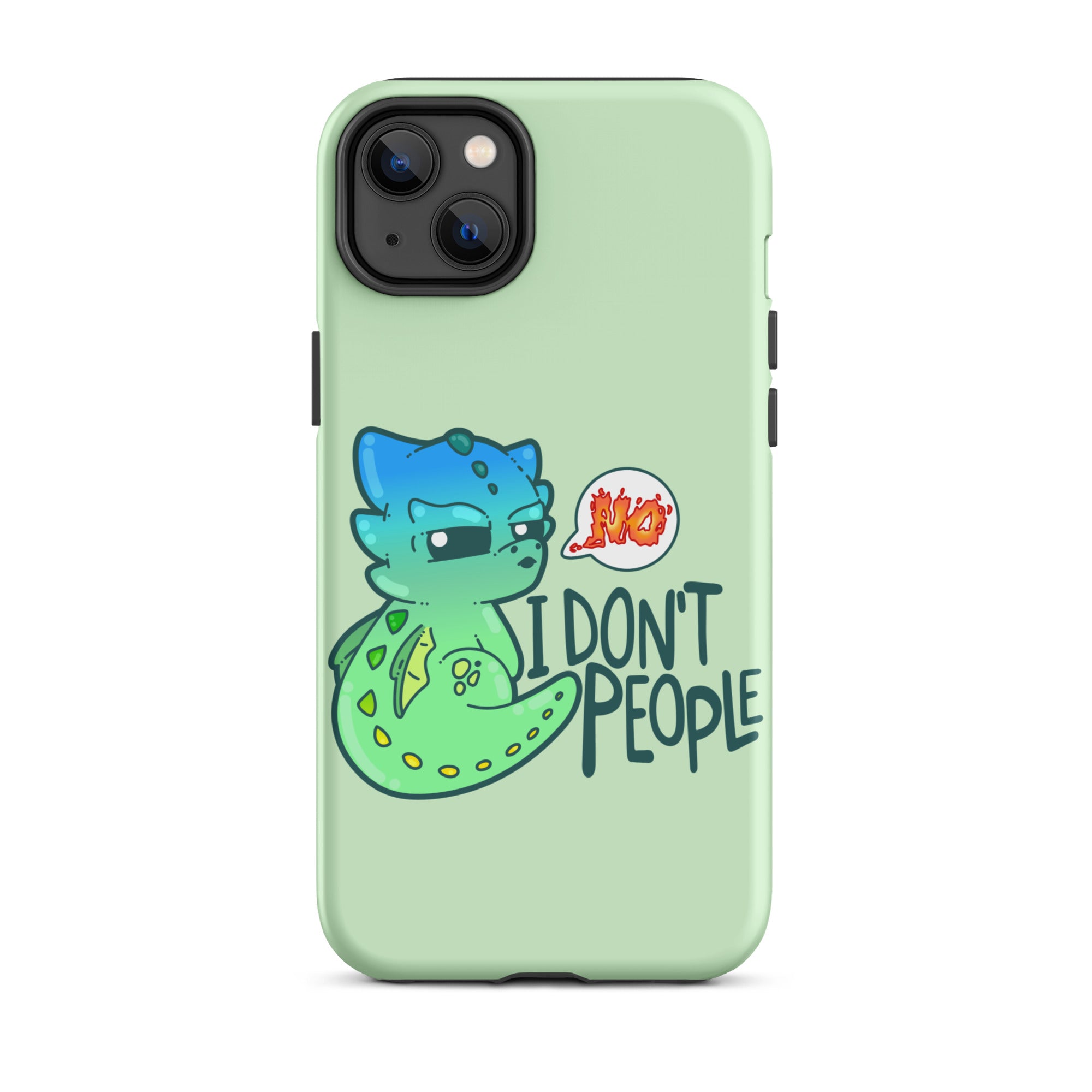 I DONT PEOPLE - Tough Case for iPhone® - ChubbleGumLLC