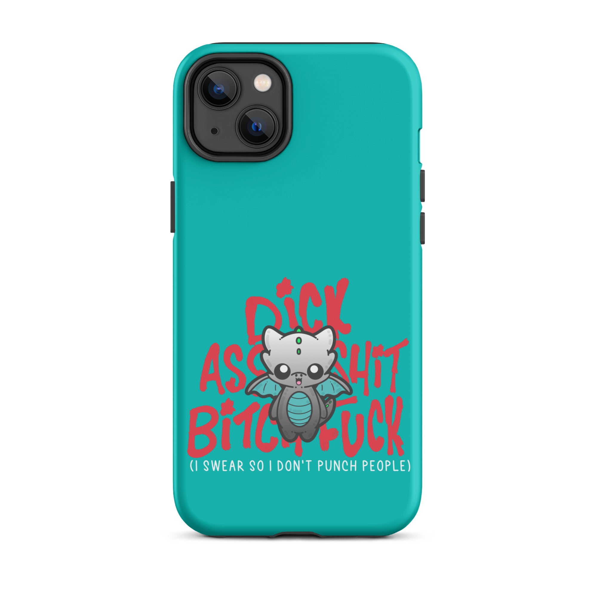 I SWEAR SO I DONT PUNCH PEOPLE - Tough Case for iPhone® - ChubbleGumLLC