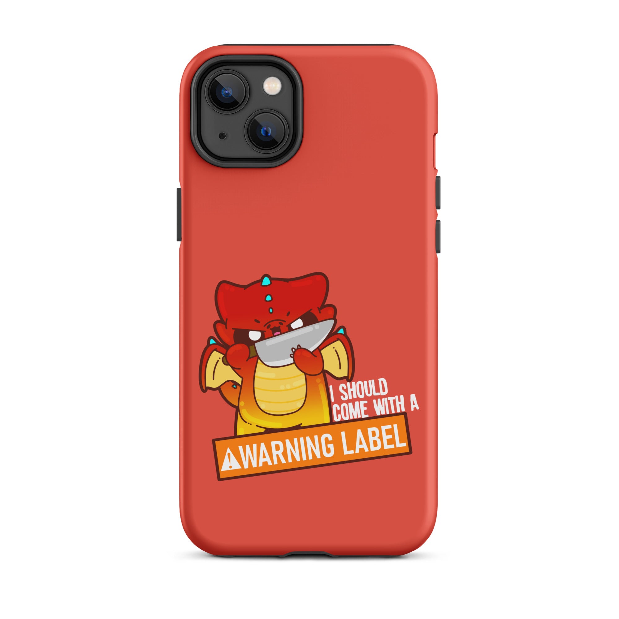 I SHOULD COME WITH A WARNING LABEL - Tough Case for iPhone® - ChubbleGumLLC