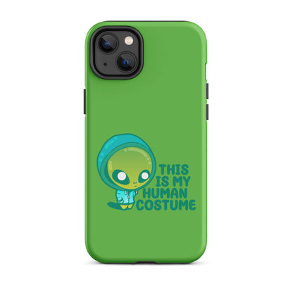 THIS IS MY HUMAN COSTUME - Tough Case for iPhone® - ChubbleGumLLC