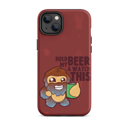 HOLD MY BEER W/BACKGROUND - Tough Case for iPhone®