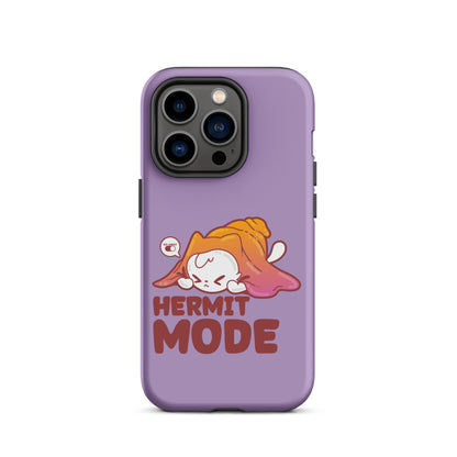 HERMIT MODE - Tough Case for iPhone® - ChubbleGumLLC