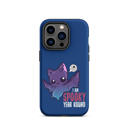 I AM SPOOKY YEAR ROUND - Tough Case for iPhone® - ChubbleGumLLC