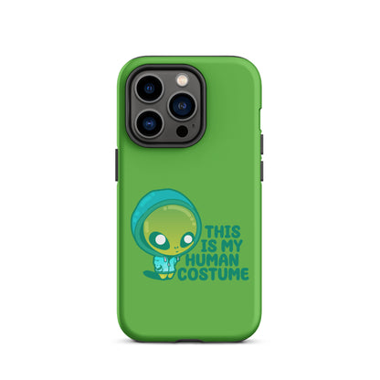 THIS IS MY HUMAN COSTUME - Tough Case for iPhone® - ChubbleGumLLC