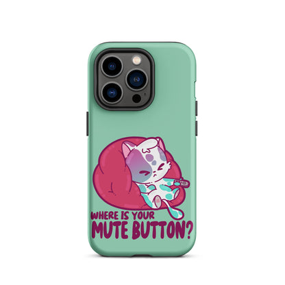 MUTE BUTTON - Tough Case for iPhone®