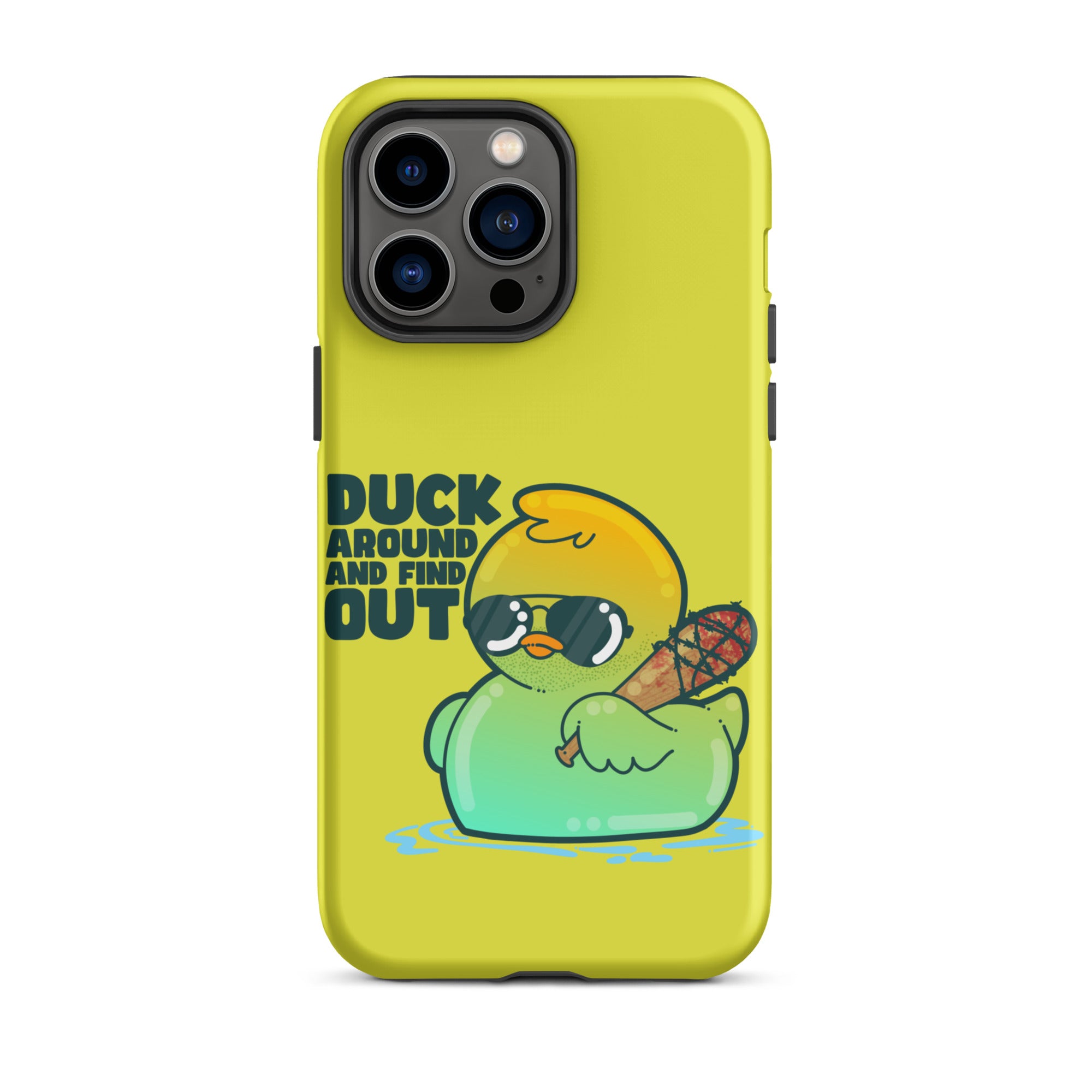 DUCK AROUND AND FIND OUT - Tough Case for iPhone® - ChubbleGumLLC