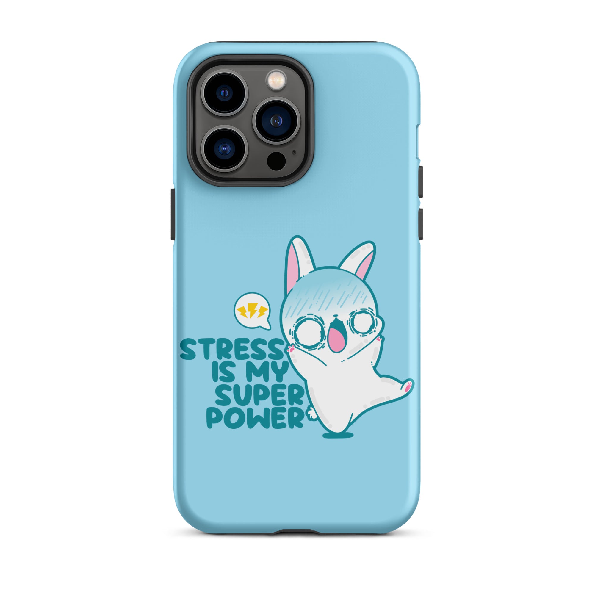 STRESS IS MY SUPERPOWER - Tough Case for iPhone® - ChubbleGumLLC