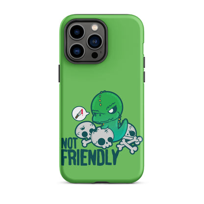 NOT FRIENDLY - Tough Case for iPhone® - ChubbleGumLLC