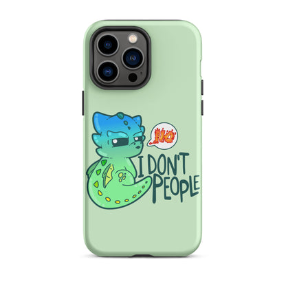 I DONT PEOPLE - Tough Case for iPhone® - ChubbleGumLLC