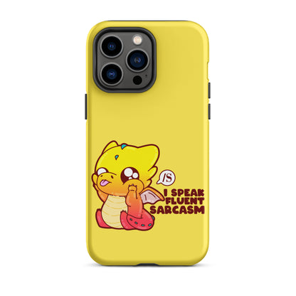 I SPEAK FLUENT SARCASM - Tough Case for iPhone® - ChubbleGumLLC