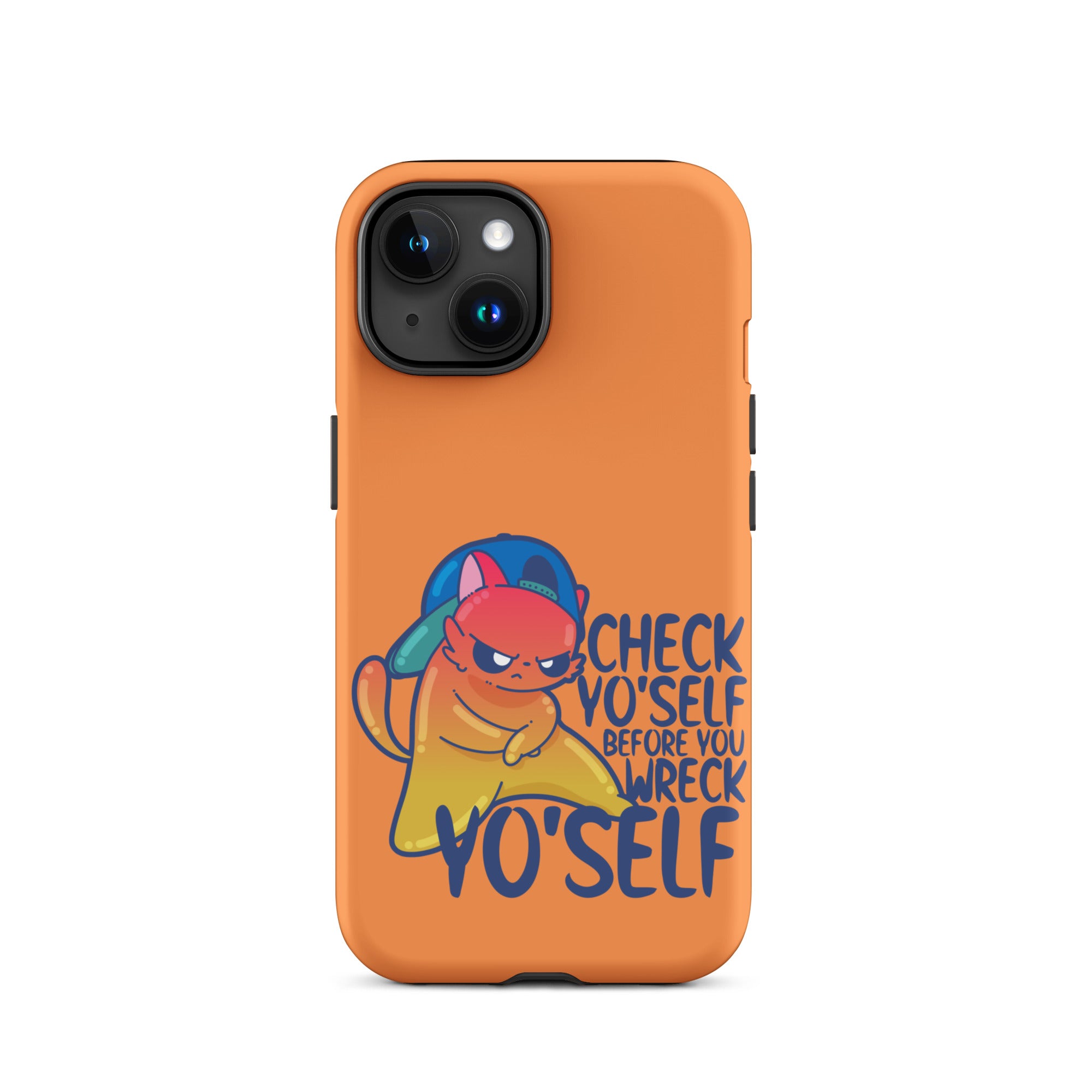 CHECK YOSELF - Tough Case for iPhone® - ChubbleGumLLC