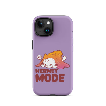 HERMIT MODE - Tough Case for iPhone® - ChubbleGumLLC