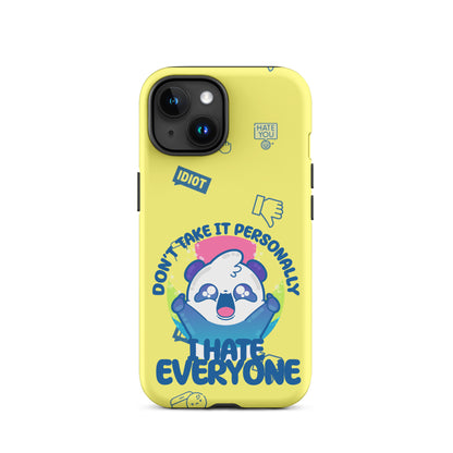 DONT TAKE IT PERSONALLY W/BACKGROUND - Tough Case for iPhone®