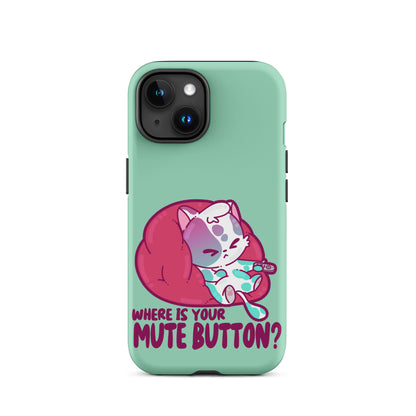 MUTE BUTTON - Tough Case for iPhone®