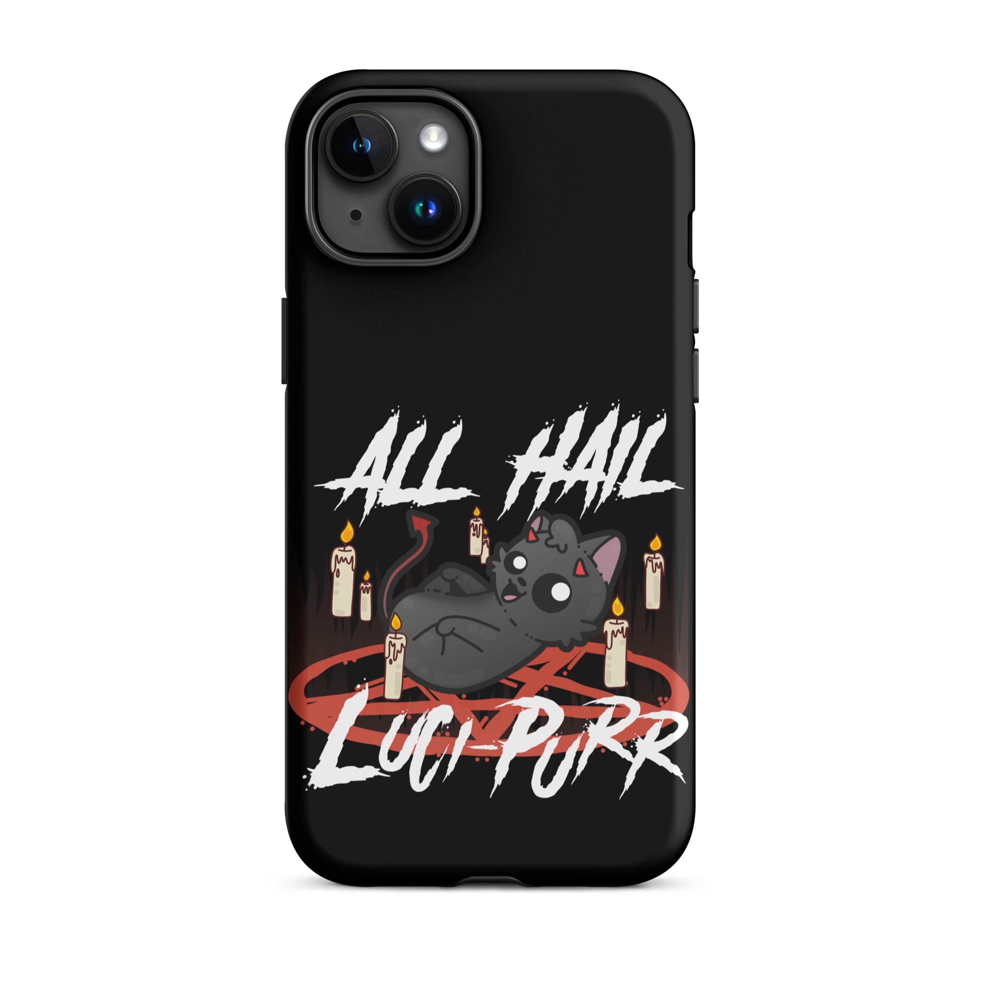 ALL HAIL LUCIPURR - Tough Case for iPhone® - ChubbleGumLLC