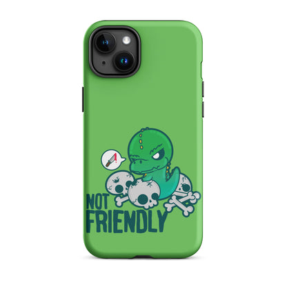 NOT FRIENDLY - Tough Case for iPhone® - ChubbleGumLLC