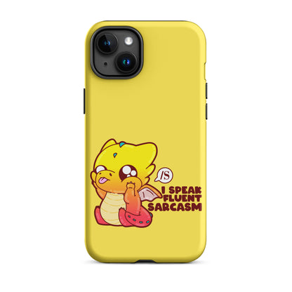 I SPEAK FLUENT SARCASM - Tough Case for iPhone® - ChubbleGumLLC