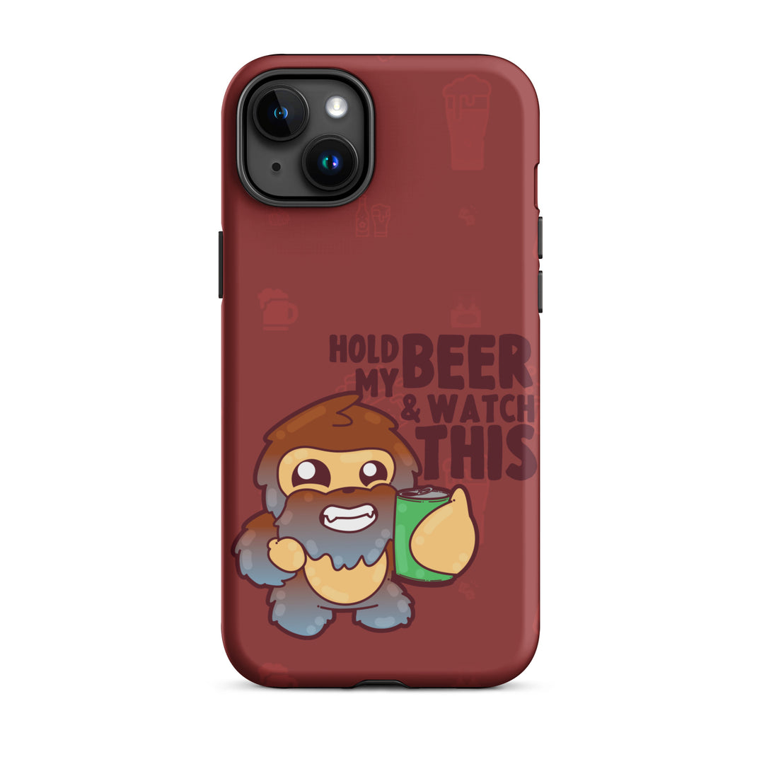 HOLD MY BEER W/BACKGROUND - Tough Case for iPhone®