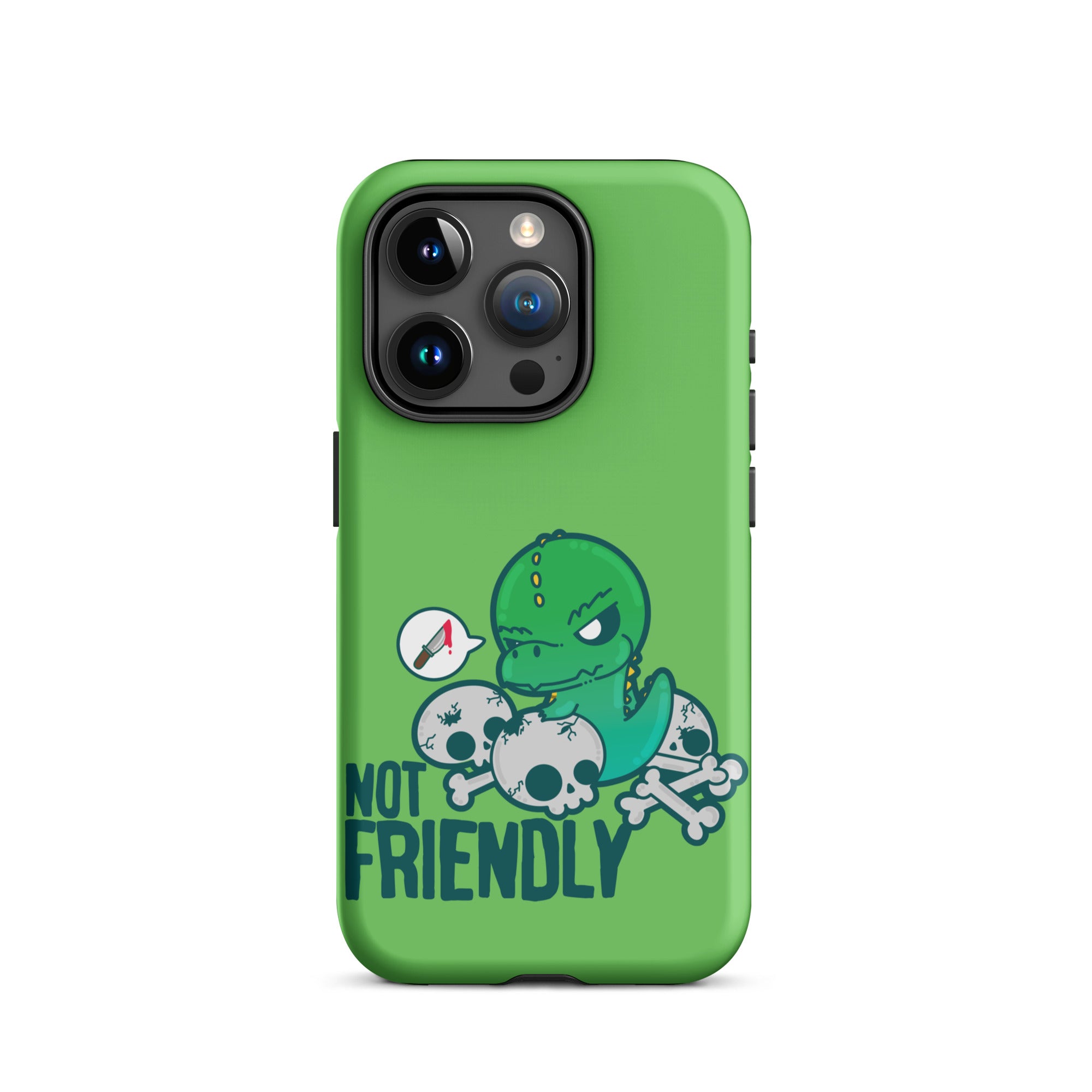 NOT FRIENDLY - Tough Case for iPhone® - ChubbleGumLLC