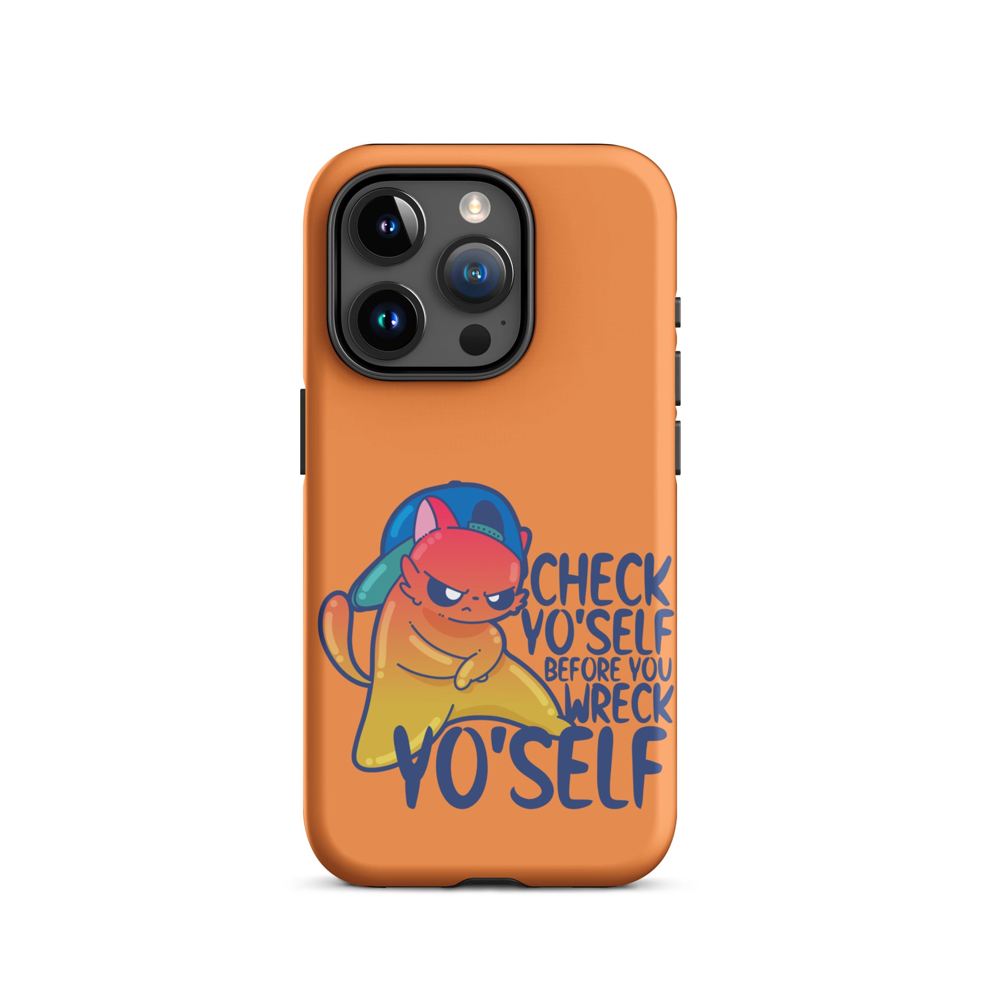 CHECK YOSELF - Tough Case for iPhone® - ChubbleGumLLC