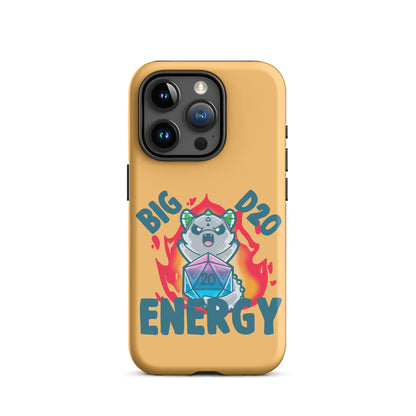 BIG D 20 ENERGY - Tough Case for iPhone® - ChubbleGumLLC