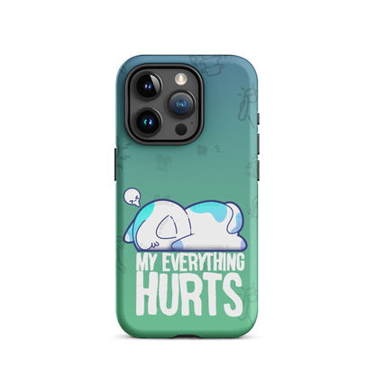 MY EVERYTHING HURTS W/BACKGROUND - Tough Case for iPhone®