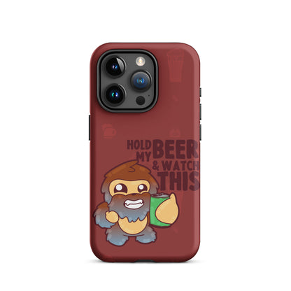 HOLD MY BEER W/BACKGROUND - Tough Case for iPhone®