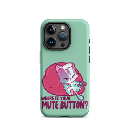 MUTE BUTTON - Tough Case for iPhone®