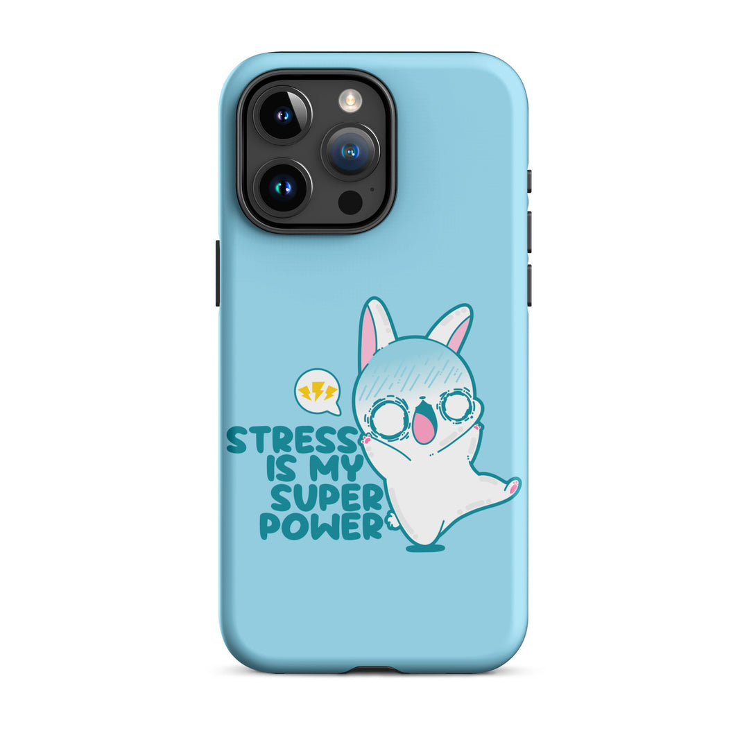 STRESS IS MY SUPERPOWER - Tough Case for iPhone® - ChubbleGumLLC