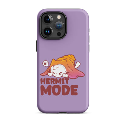 HERMIT MODE - Tough Case for iPhone® - ChubbleGumLLC