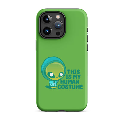 THIS IS MY HUMAN COSTUME - Tough Case for iPhone® - ChubbleGumLLC